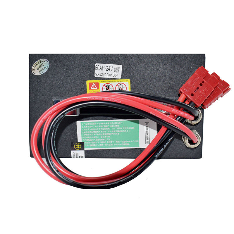 MT15 24V 60AH Bateria de íons de lítio 262*155*187mm Para caminhão de paletes