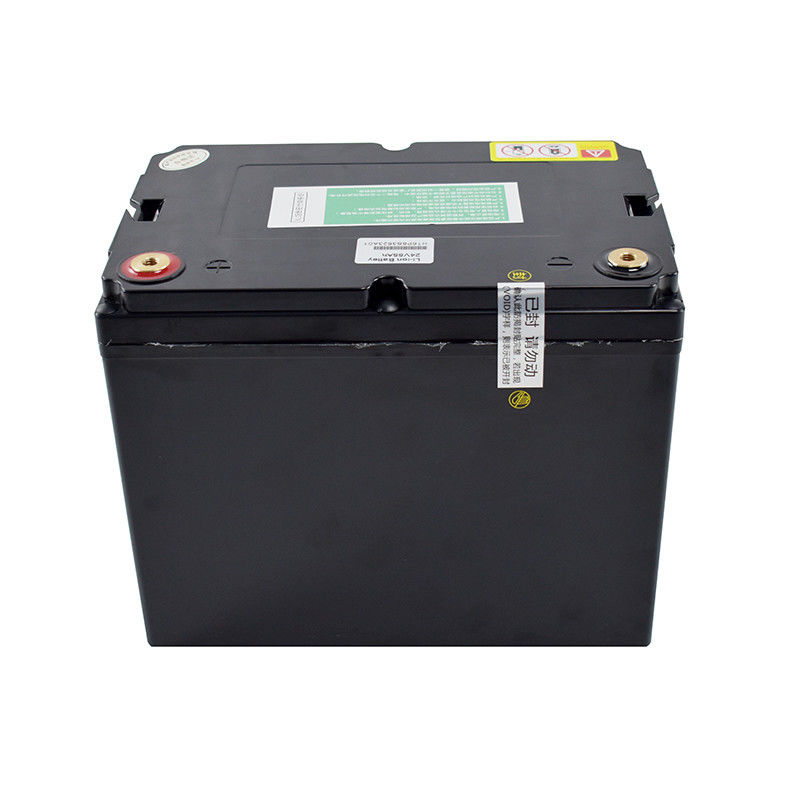 Bateria de paletes de elevação preta com tamanho 260*168*220mm para manuseio de materiais industriais