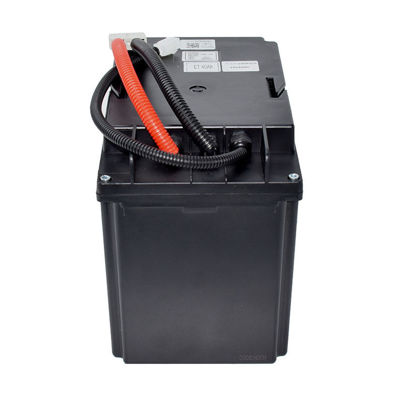 Bateria de lítio de 24 V para caminhões de paletes com tempo de descarga de 2-3 horas para veículos de armazém