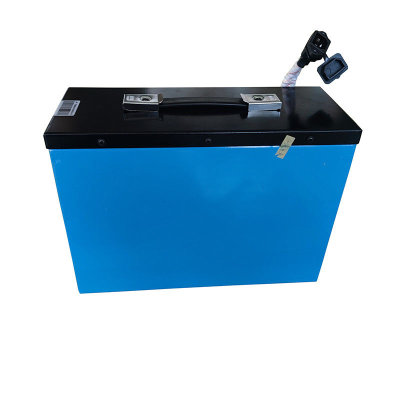 Bateria de caminhão de paletes elétrico totalmente automático de 48V 25Ah Bateria de carrinho de golfe de suporte inteligente rápido