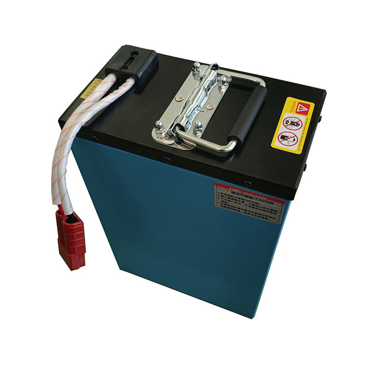 Bateria de lítio de empilhadeira de empilhadeira com tipo de terminal superior e manutenção livre de manutenção