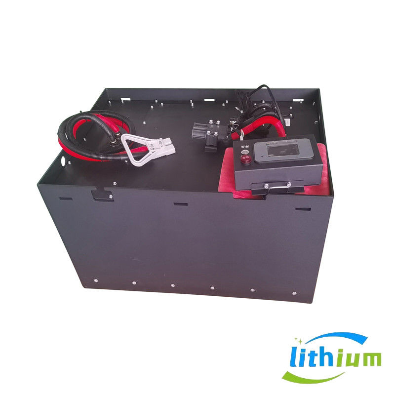 51.2V 346ah Bateria de empilhadeira de ferro de lítio com armazenamento de bateria Carregador de bateria 830X630X465mm