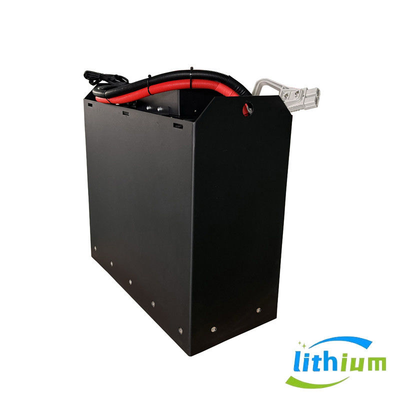 Caminhão de paletes elétrico Bateria de lítio 25.6V 346ah Bateria de armazenamento de empilhadeira elétrica 645X292X615mm