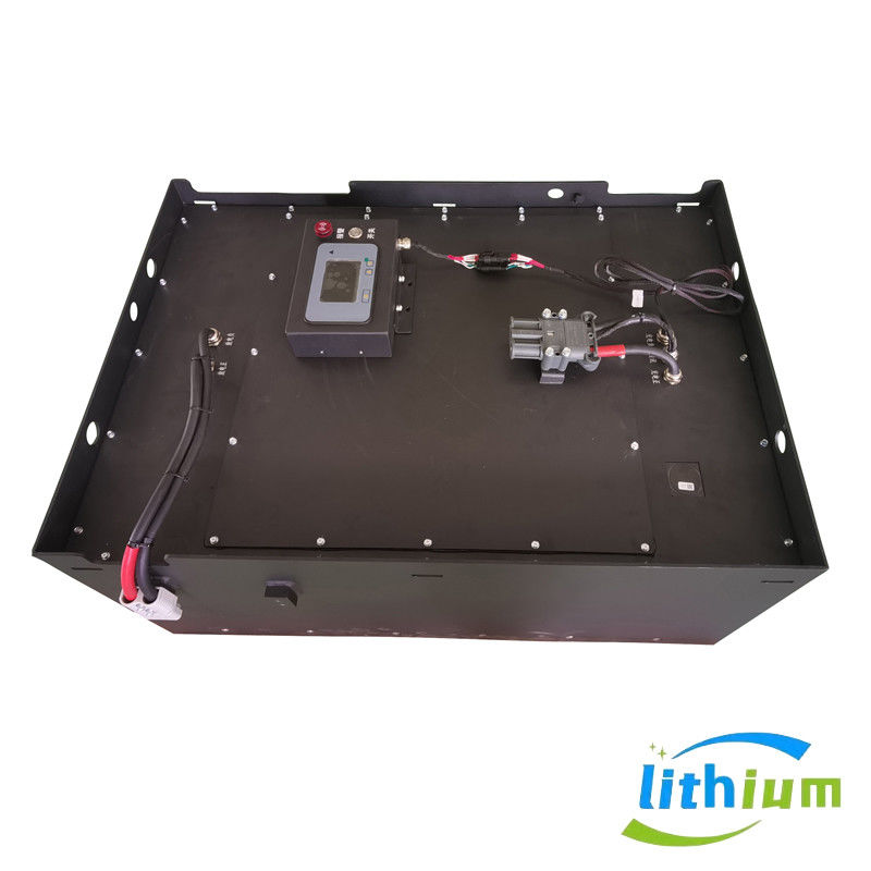 Bateria de lítio de empilhadeira de empilhadeira pesada com 12V, 24V, 36V, 48V, 72V e 80V de uma garantia completa de 5 anos