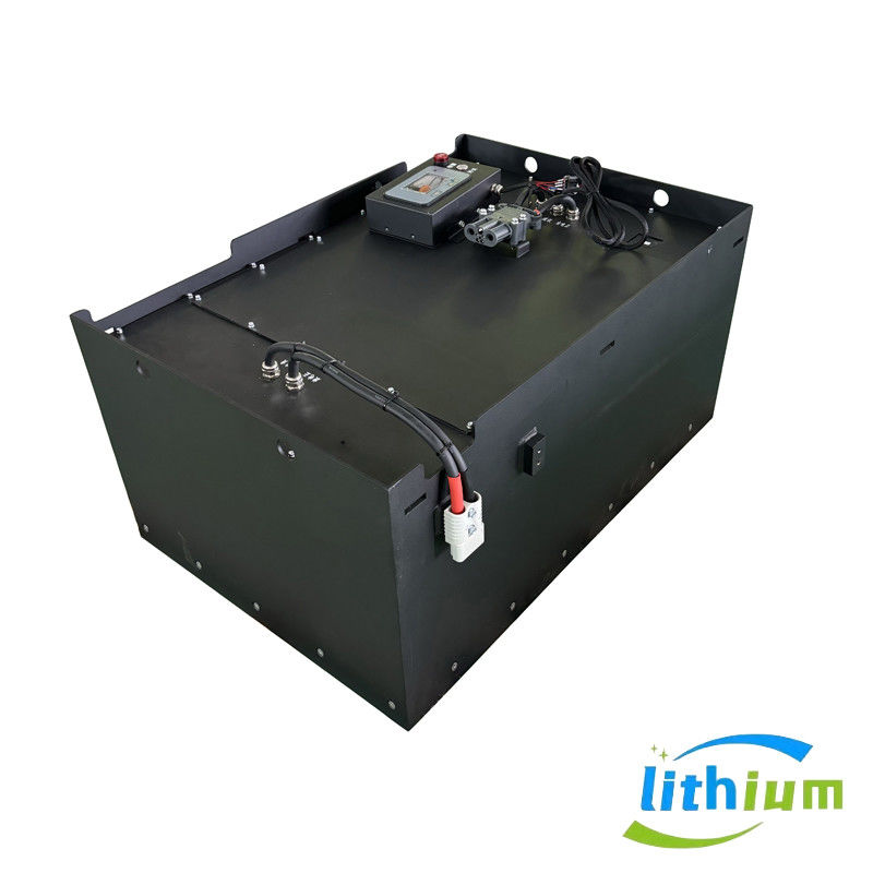 51.2V 346ah Bateria de Lítio Ferro Fosfato com empilhadeira marca Nichiyu 970X660X470mm