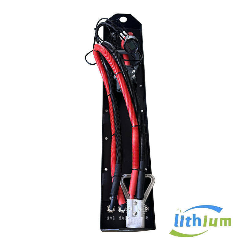 Bateria de lítio de alta qualidade da marca coreana com empilhadeira Elesys 25.6V 202ah