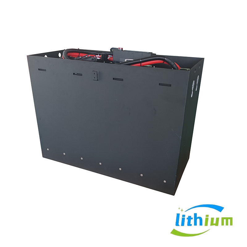 Bateria LiFePO4 de carga pesada para empilhadeira de 1 tonelada, empilhadeira elétrica, equipamento de limpeza 4000 ciclos