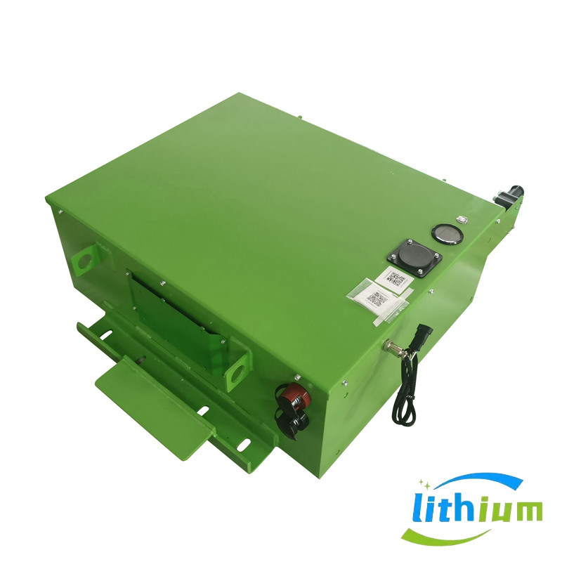 Bateria de elevador elétrico de íons de lítio preto 15Ah Capacidade Bateria recarregável de longa duração para elevadores elétricos industriais